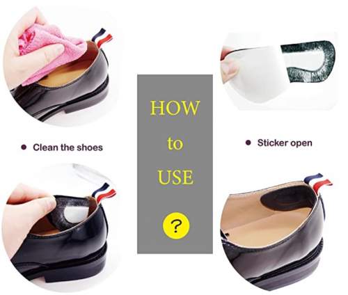 shoe filler for shoes that are too big