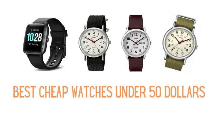 Best cheap watches under 50 dollars