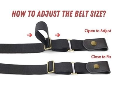 How to adjust the belt size