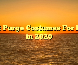 Best Purge Costumes For Kids in 2020