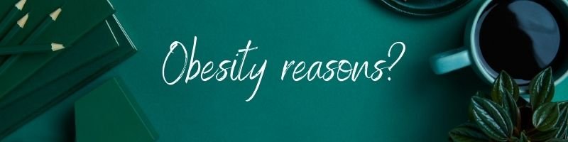 reasons for obesity